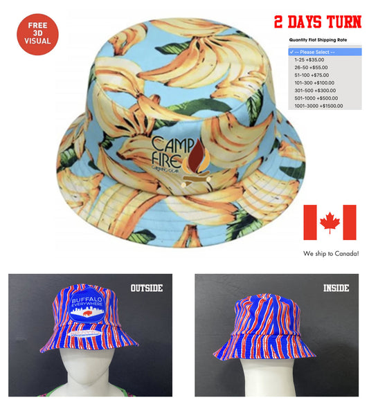 Sublimated Bucket Hat #500093