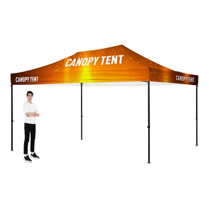 Premium HEX Aluminum (Black) 10’x15' Canopy Kit (Full-Bleed Dye Sublimation)