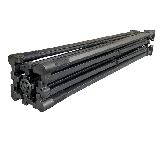 Premium HEX Aluminum 10'x10’ (Black) Canopy Kit (Dye-Sublimation) 17" Valance