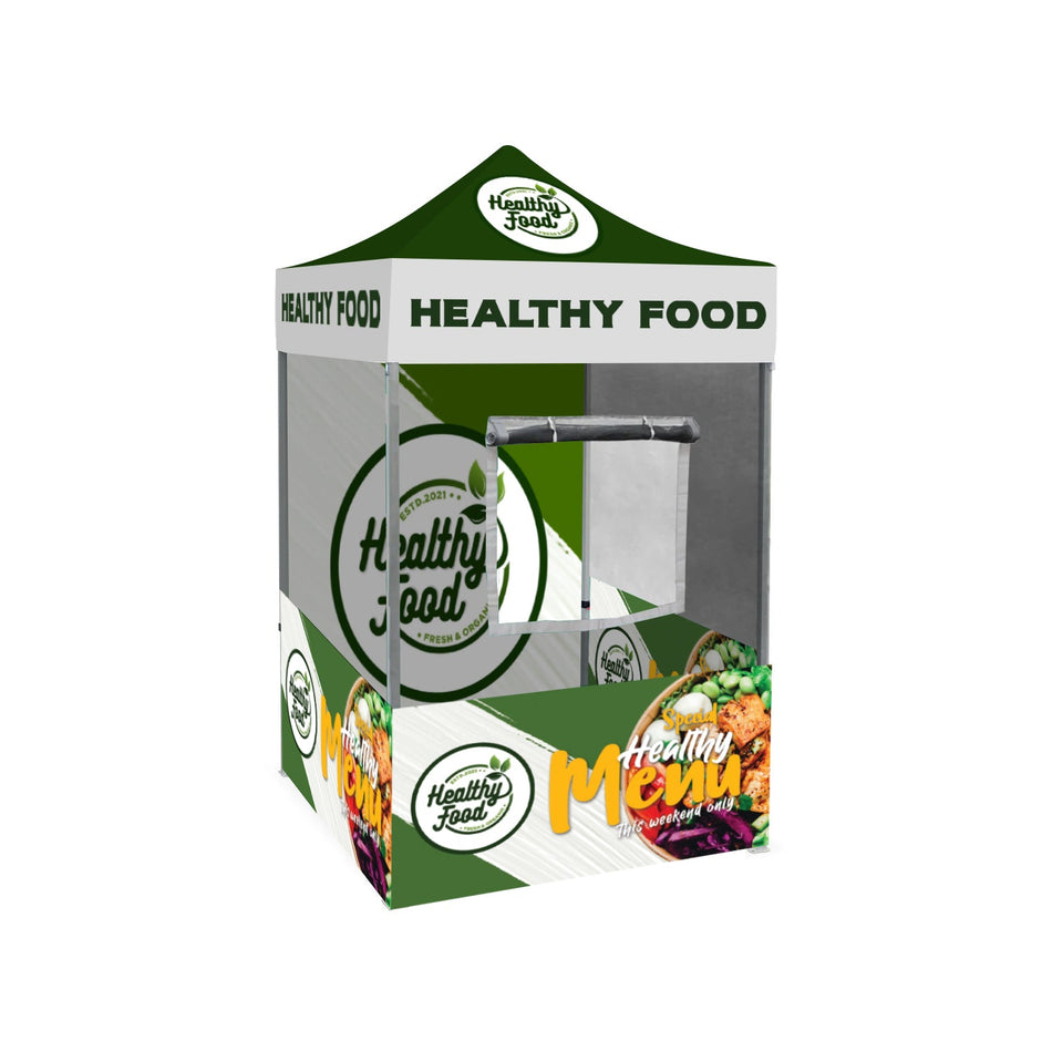 Custom Food Booth Canopy Tent Package 5x5