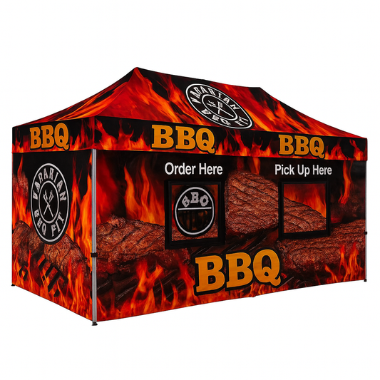 Custom Food Booth Canopy Tent Package 10x20