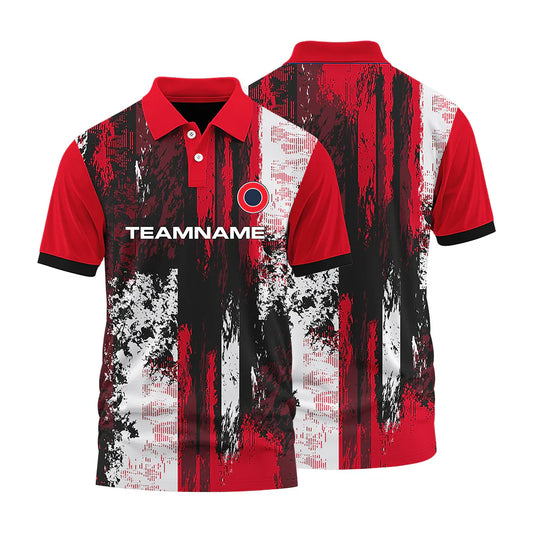 120GSM Milk Silk Sport Polo Shirt (Full Dye Sublimation) #500045