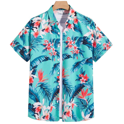 Tropical Print Shirt (Full Dye Sublimation) #500036