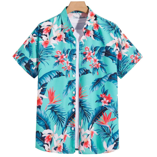 Tropical Print Shirt (Full Dye Sublimation) #500036