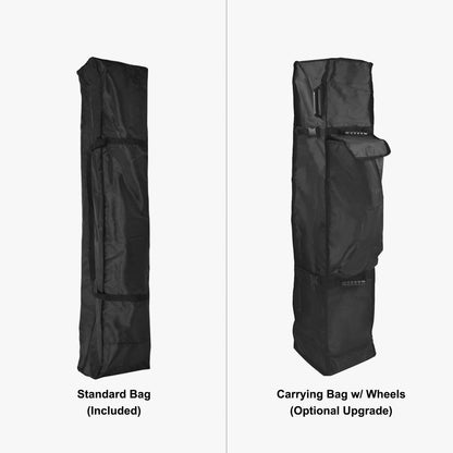 Premium HEX Aluminum 10'x10’ (Black) Canopy Kit (Dye-Sublimation) 17" Valance