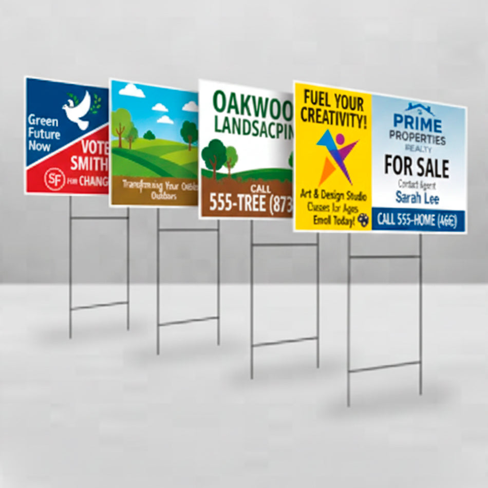 Full Color Custom Yard Sign