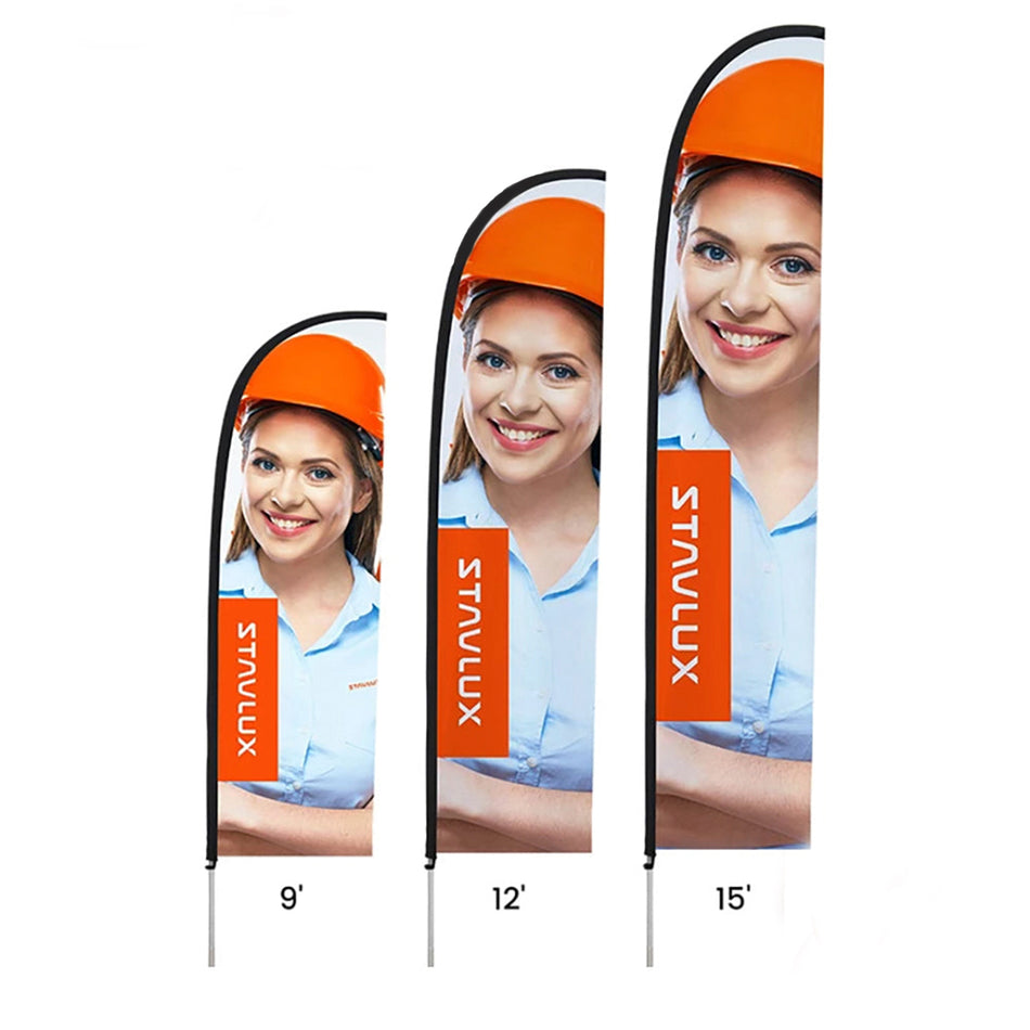 Premium Straight Feather Flags