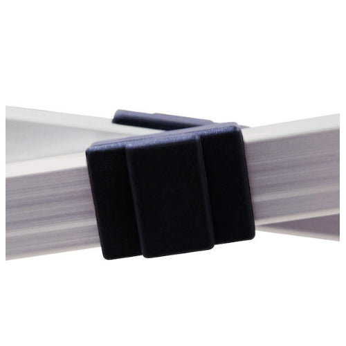 Premium HEX Aluminum 10'x15’ (Silver), Full Back Wall Canopy Kit (Dye-Sublimation) 17" Valance